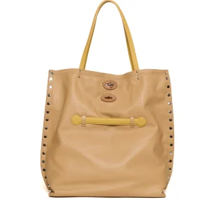 A spasso Multi beige e gialla