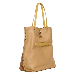 A spasso Multi beige e gialla