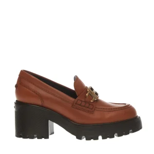 Acquista i migliori mocassini in pelle color tan da Hogan
