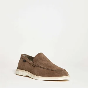 Acquista i migliori mocassini Hogan in morbido camoscio beige