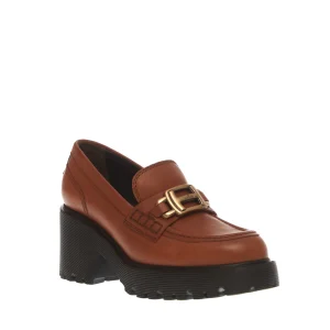 Acquista i migliori mocassini in pelle color tan da Hogan