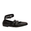 Acquista le ballerine nere con fibbie Stuart Weitzman