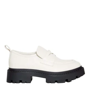 Acquista le scarpe ASH - white tank bottom moccasin
