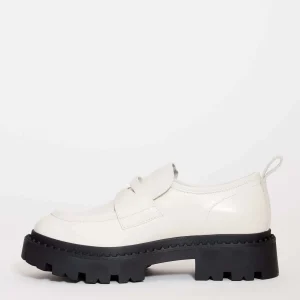 Acquista le scarpe ASH - white tank bottom moccasin