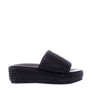 Acquista le tue scarpe eleganti con strass neri su STRATEGIA
