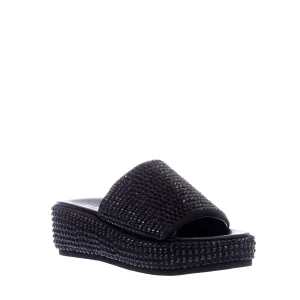 Acquista le tue scarpe eleganti con strass neri su STRATEGIA