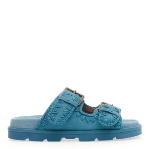 Acquista le tue scarpe MOU in suede jeans