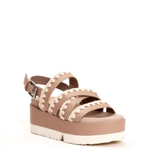 Acquista le tue scarpe MOU con cinturini in pelle nude