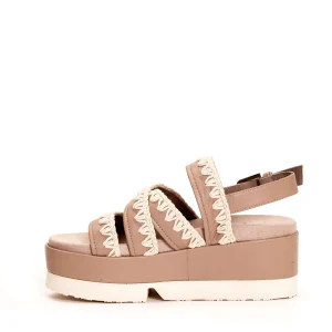 Acquista le tue scarpe MOU con cinturini in pelle nude