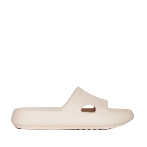 Acquista slipper in gomma color crema da TORY BURCH
