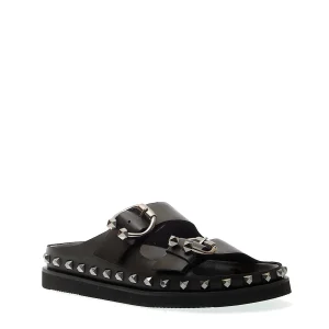 ASH - Slipper neri con borchie: eleganza e stile