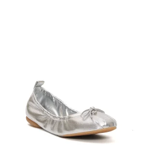 ballerina pelle argento