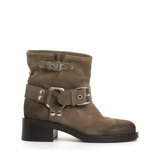 biker camoscio tortora