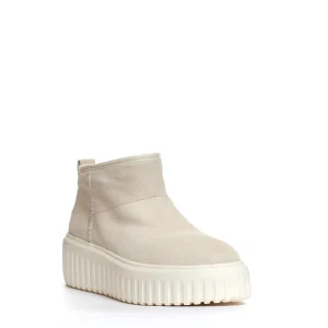boot basso camoscio beige chiaro