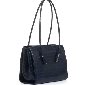borsa in cocco blu