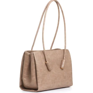 borsa in cocco taupe