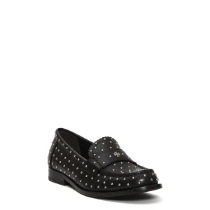 classic stud loafer black