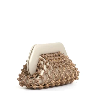 clutch strass oro