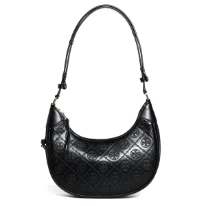 crescent bag tory burch black