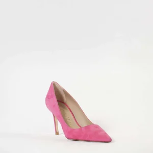 Decollete in suede fucsia con tacco 85 mm - Stuart Weitzman