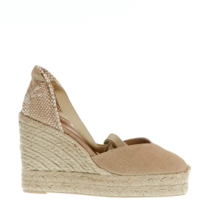 Espadrilla zeppa beige: eleganza e comfort al top