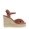 Espadrillas zeppa rosa antico: scopri le nuove tendenze da Castaner