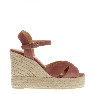 Espadrillas zeppa rosa antico: scopri le nuove tendenze da Castaner