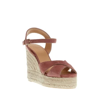 Espadrillas zeppa rosa antico: scopri le nuove tendenze da Castaner