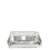 Gossip XS pelle argento metalizzato