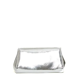Gossip XS pelle argento metalizzato