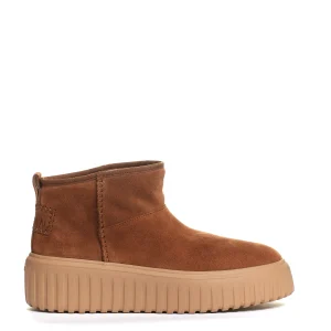 h stripes low boot camoscio cuoio