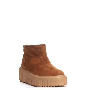h stripes low boot camoscio cuoio