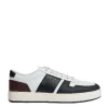 H TV sneakers pelle bianco nero