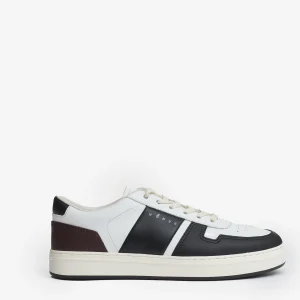 H TV sneakers pelle bianco nero