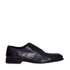 Lace-up in pelle blu lavata da Sorelle Peregò
