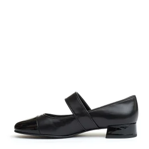mary jane nera con tacco 5 cm