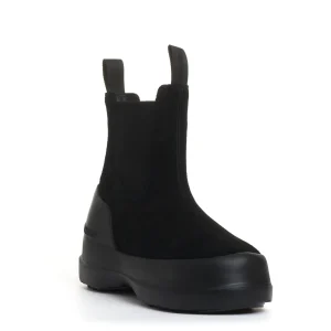 MB luna chelsea suede nero