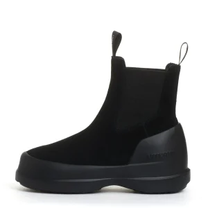 MB luna chelsea suede nero