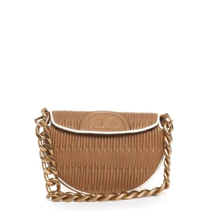 Mini sella pelle cappuccino