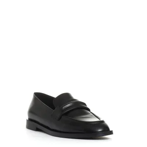 mocassino abrasivato nero