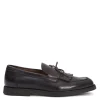 mocassino frangia marrone