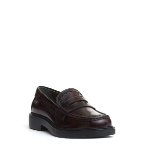 mocassino inglese pelle bordeaux