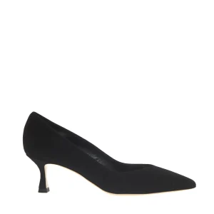NINALILOU - Eleganti pumps neri con tacco da 55 mm