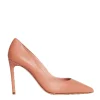 NINALILOU - Scarpe con tacco 90 mm in pelle color tan