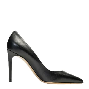NINALILOU - Scarpe eleganti in pelle nera con tacco 90