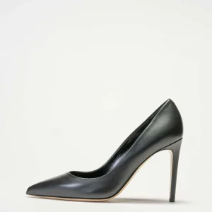 NINALILOU - Scarpe eleganti in pelle nera con tacco 90