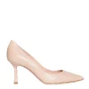NINALILOU - Scarpe in pelle nude con tacco da 75 mm