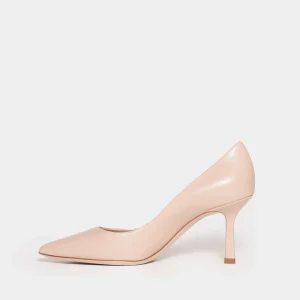 NINALILOU - Scarpe in pelle nude con tacco da 75 mm
