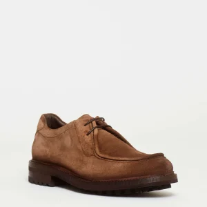 Paraboot lace-up in suede: scarpe di qualità da Sorelle Perego