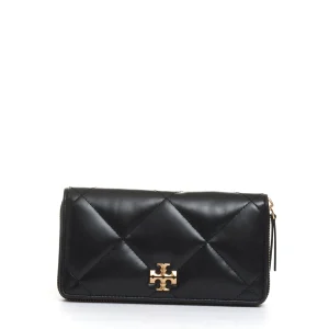 portafoglio zip continental nero